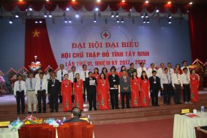 Ban Chấp hành Hội Chữ thập đỏ tỉnh Tây Ninh, nhiệm kỳ 2017 - 2022