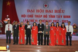 Ủy viên Ban Thường vụ Hội CTĐ tỉnh Tây Ninh, nhiệm kỳ 2017-2022 ra mắt trước đại hội