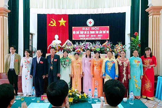 Hội Chữ thập đỏ xã Thạnh Tân tổ chức Đại hội lần thứ VII, nhiệm kỳ 2016 – 2021